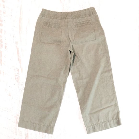 Pre-🖤 Hei Hei Anthro Drawstring Wide Ankle Khakis - Picture 2 of 4